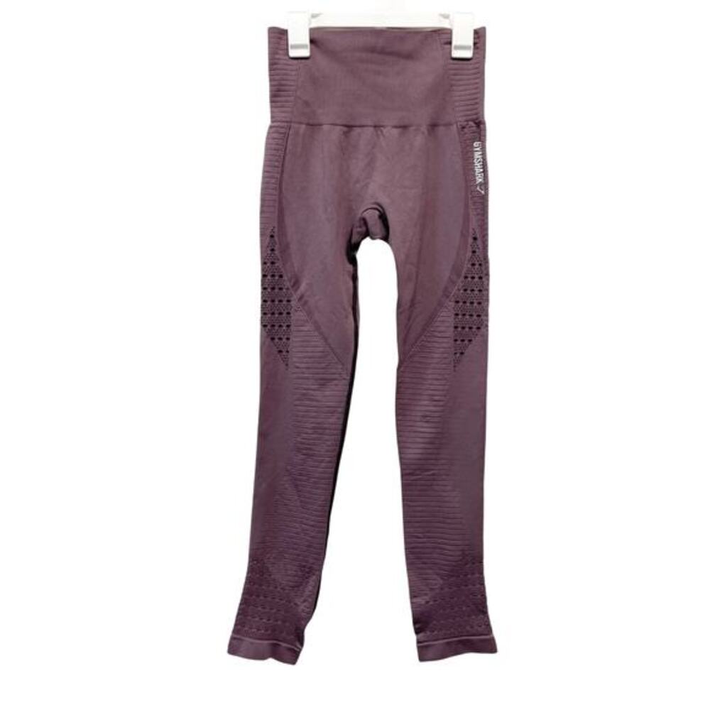 Gymshark Women's Energy Seamless Leggings Athleisure High Rise Puple Size S‎